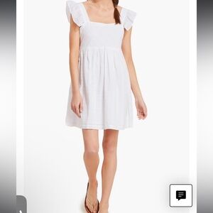 Ruffle Shoulder Cover-Up Dress vineyard vines